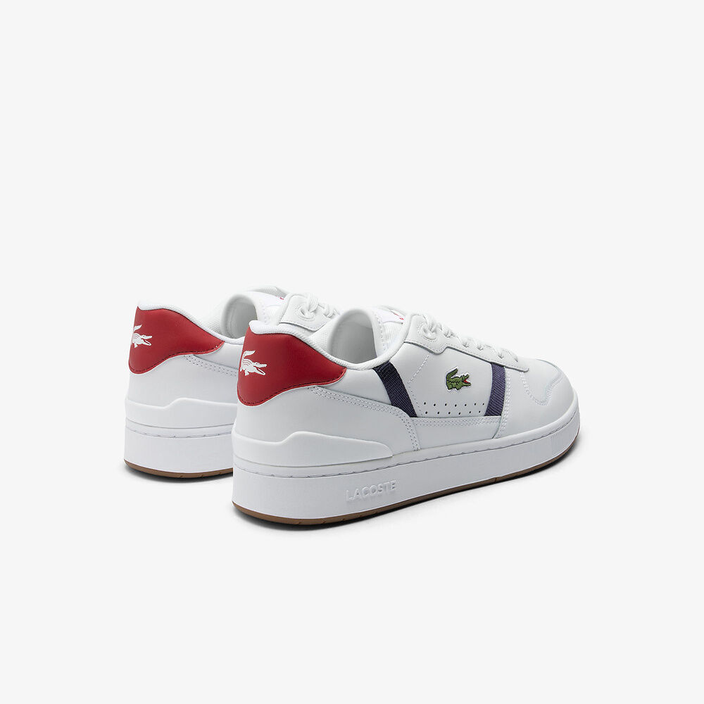 Lacoste - T-Clip Set 224 8 SMA Sneaker - White/Navy/Red