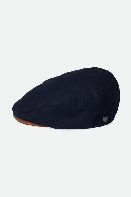 Brixton - Hooligan Baggy Reserve Snap Cap - Washed Navy/Light Brown