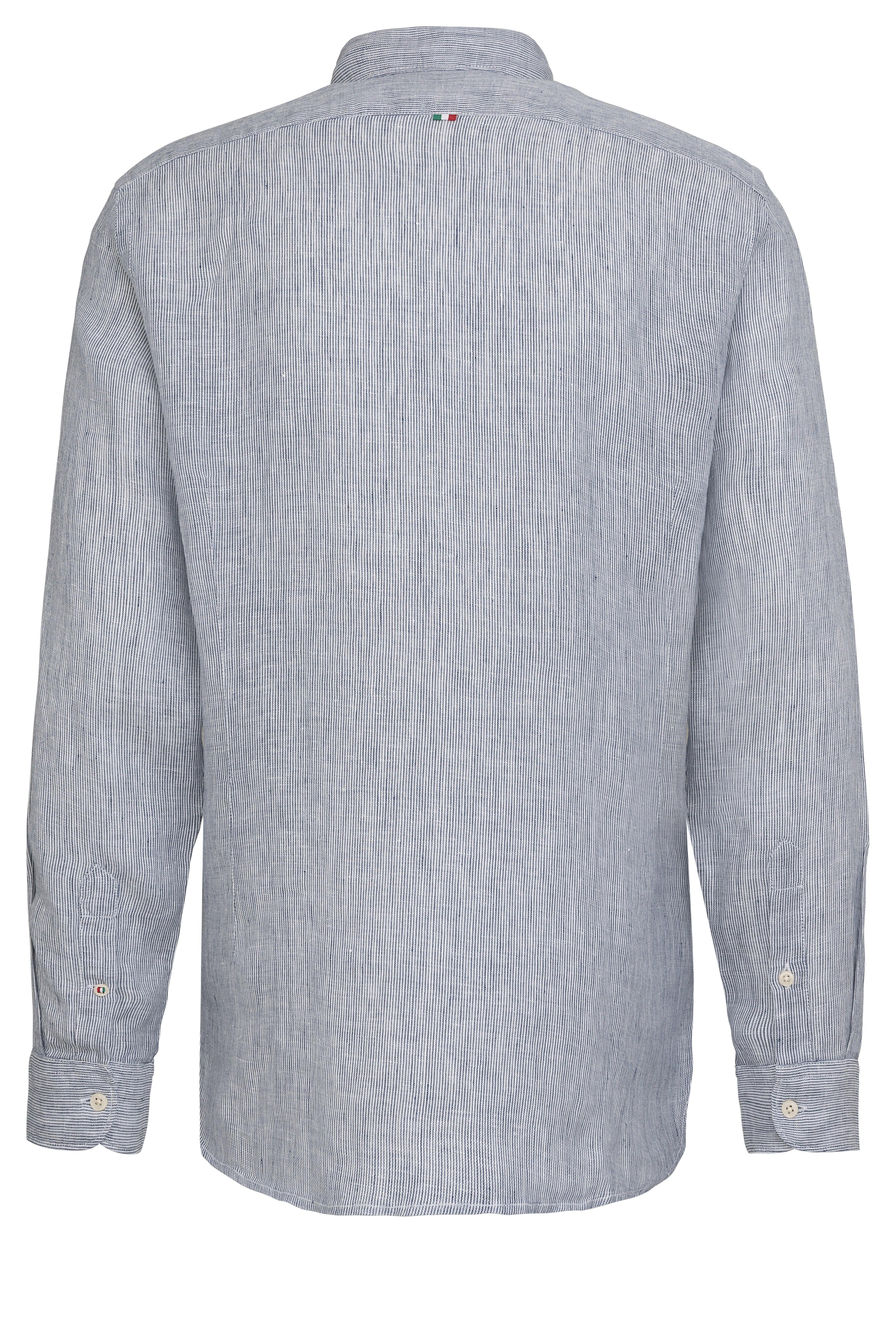 Fil Noir - Roma HBD Shirt - Ink Stripe Linen