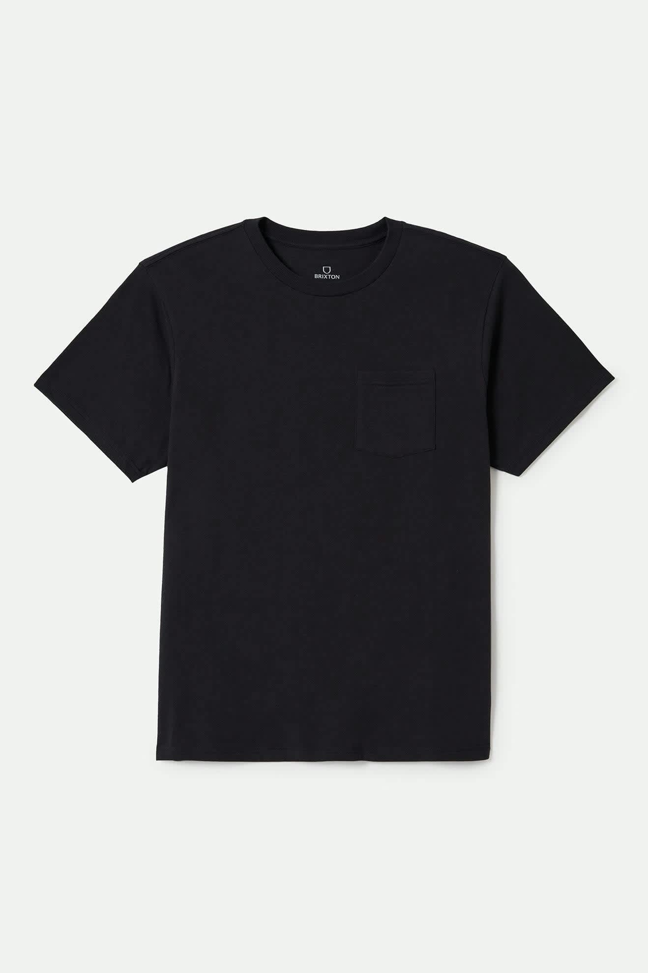 Brixton - Premium Cotton SS Pocket Tee - Black