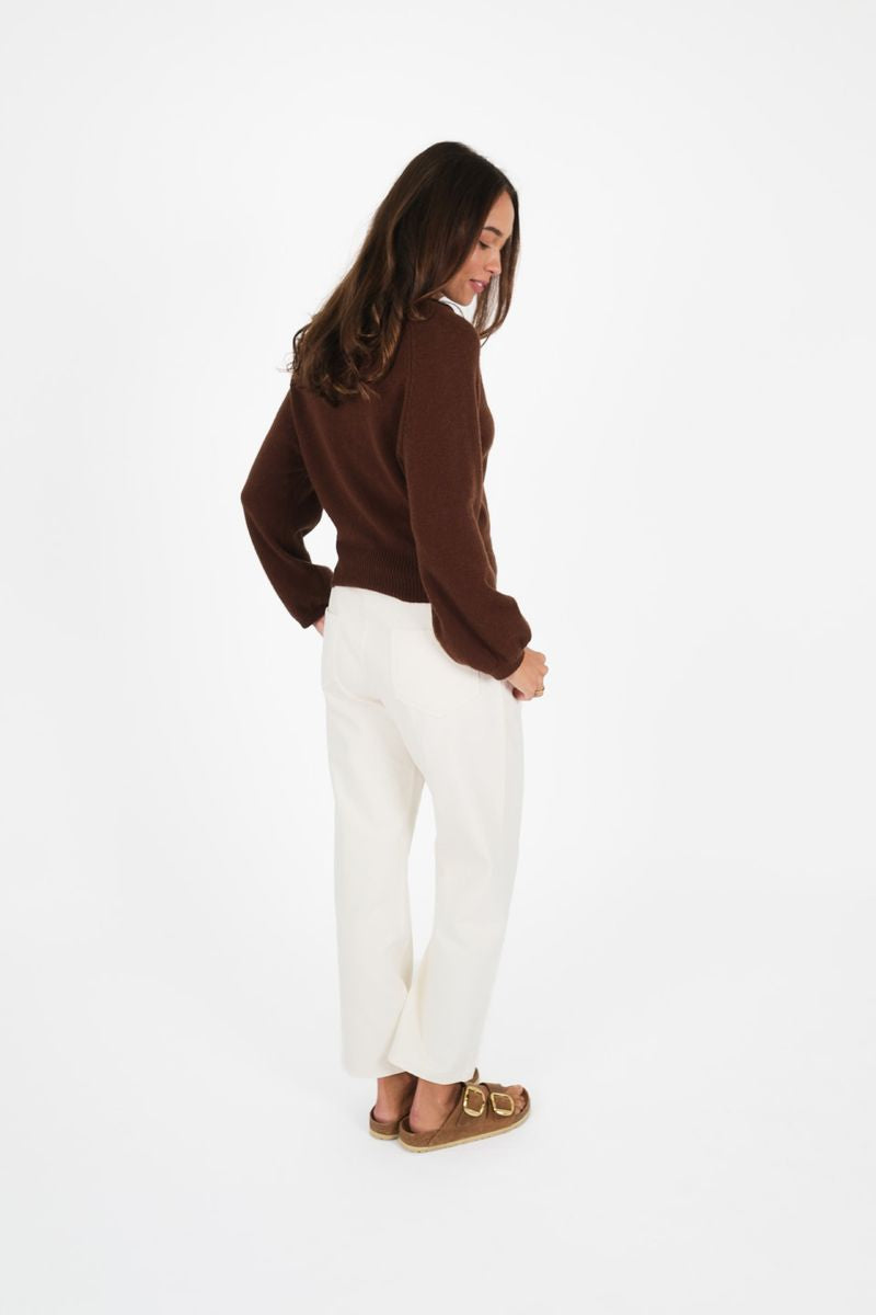 Titchie - Collide Cardi - Coffee