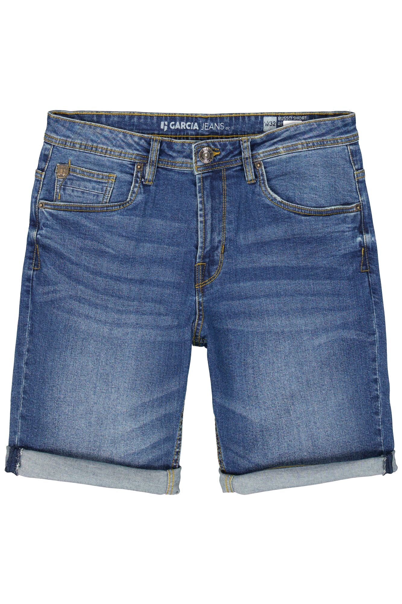 Garcia - Russo Denim Short - Dark Medium Used