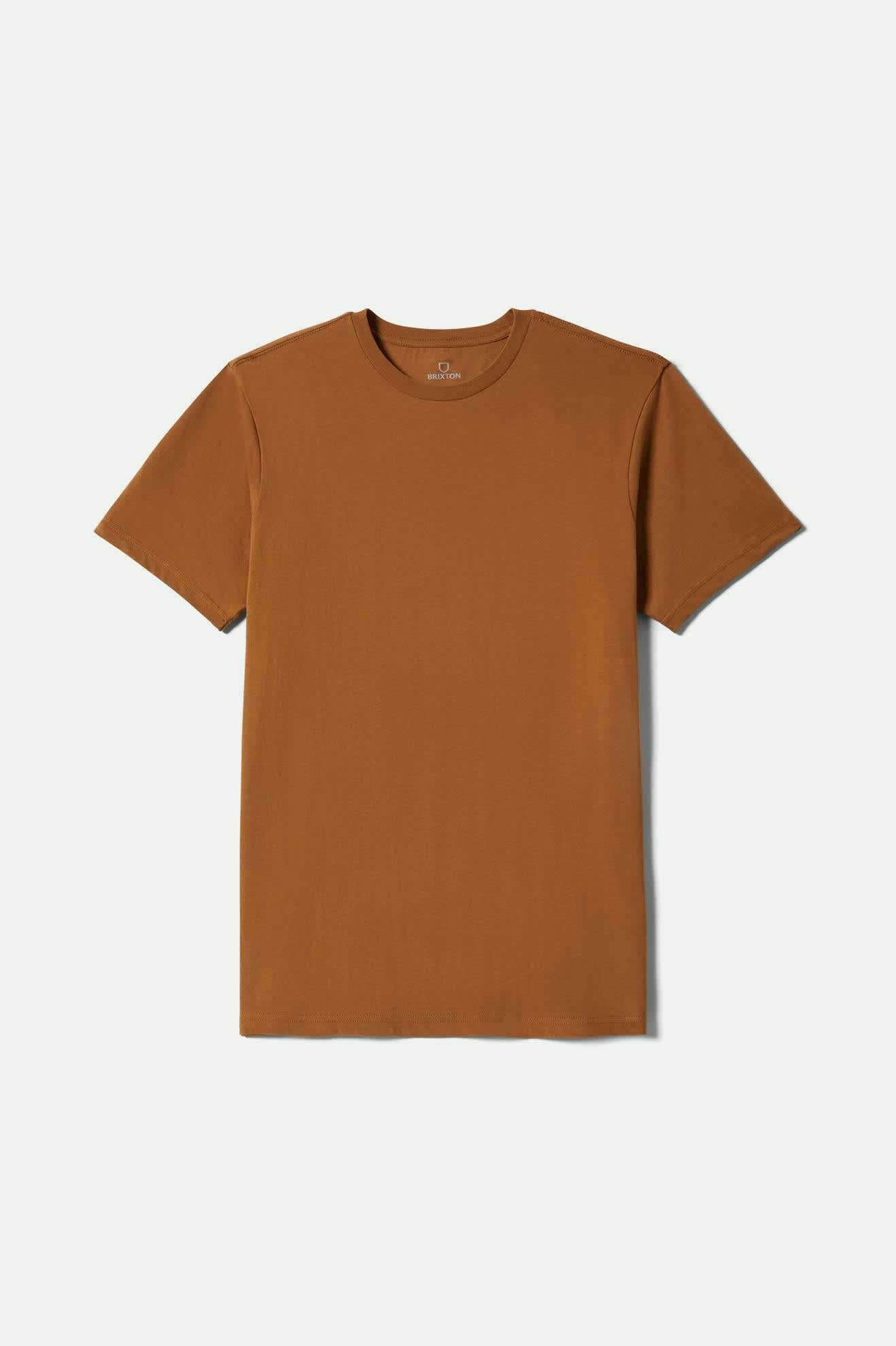 Brixton - Basic Tailored Tee - Washed Copper