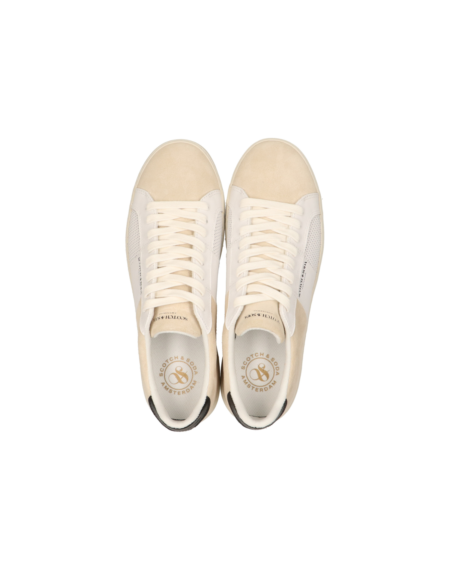 Scotch & Soda - Plakka 2.0D Sneaker - Washed White