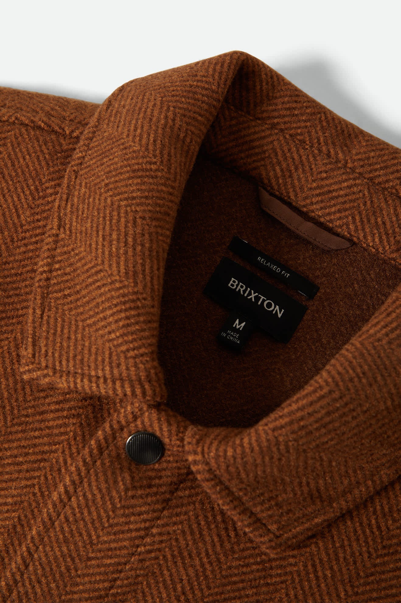 Brixton - Durham Brushed Menswear Jacket - Brushed Pinecone