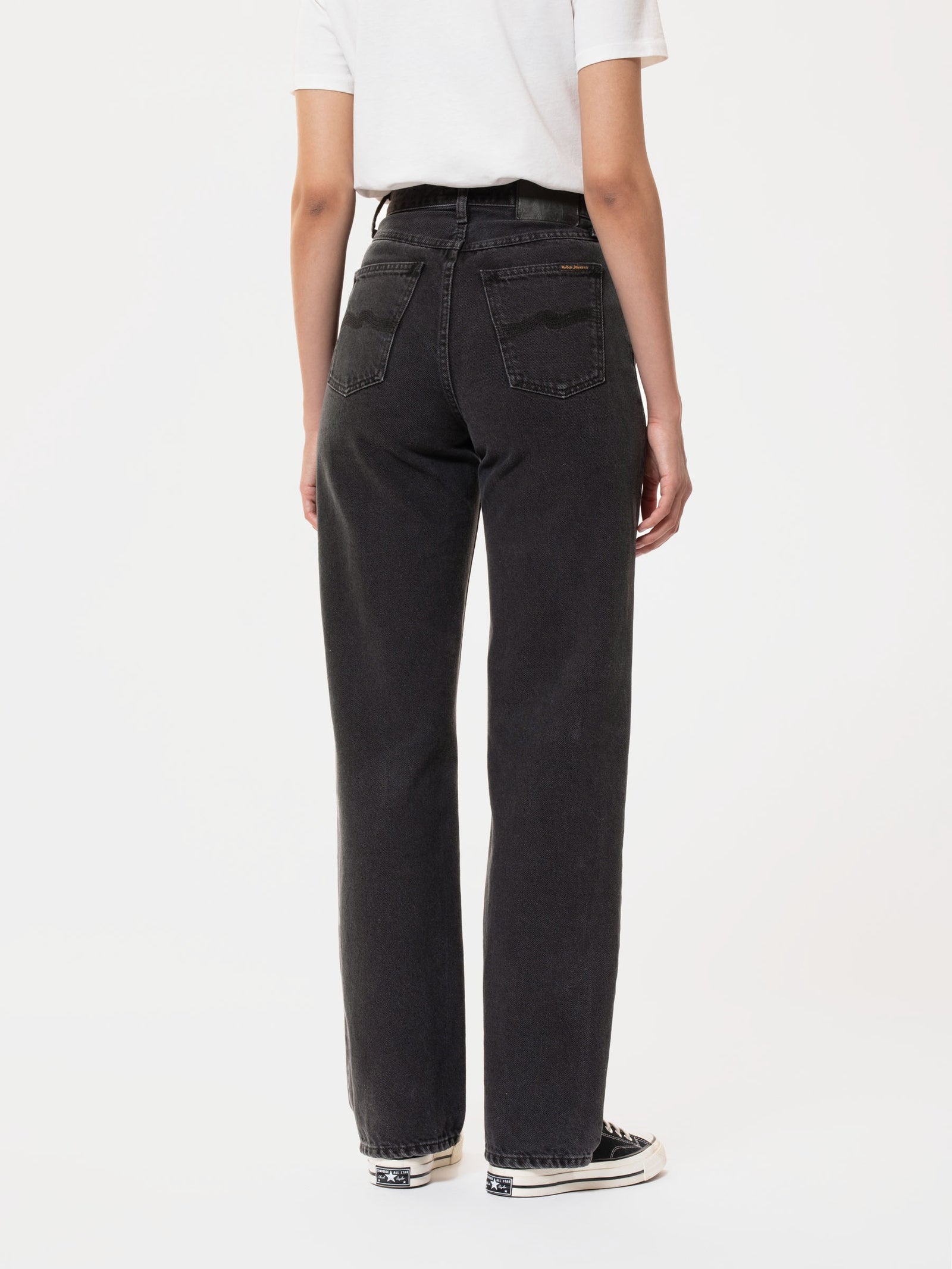 Nudie - Clean Eileen Jean - Washed Out Black
