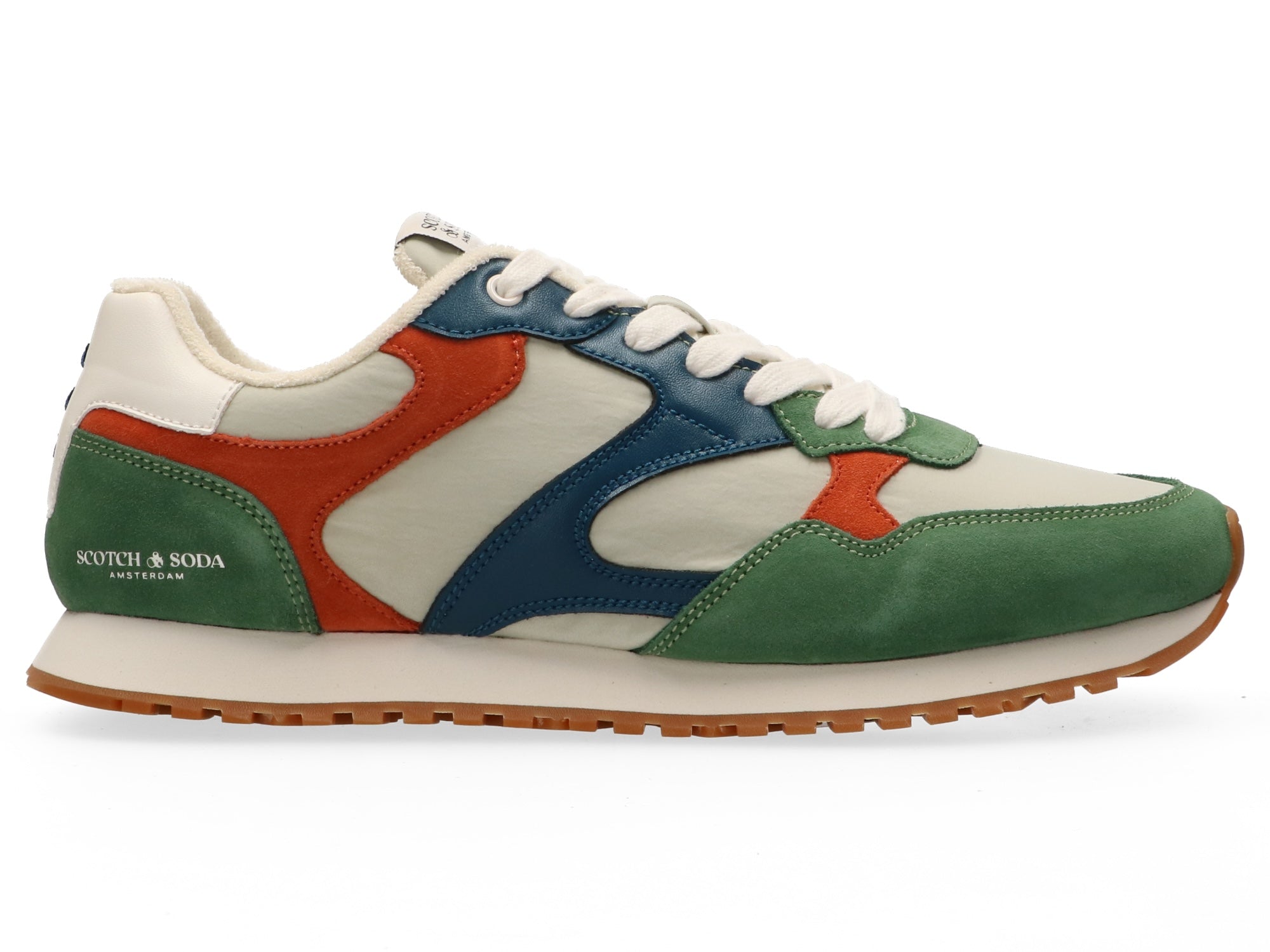 Scotch & Soda - Cleave 1A Sneaker - Green/White/Blue