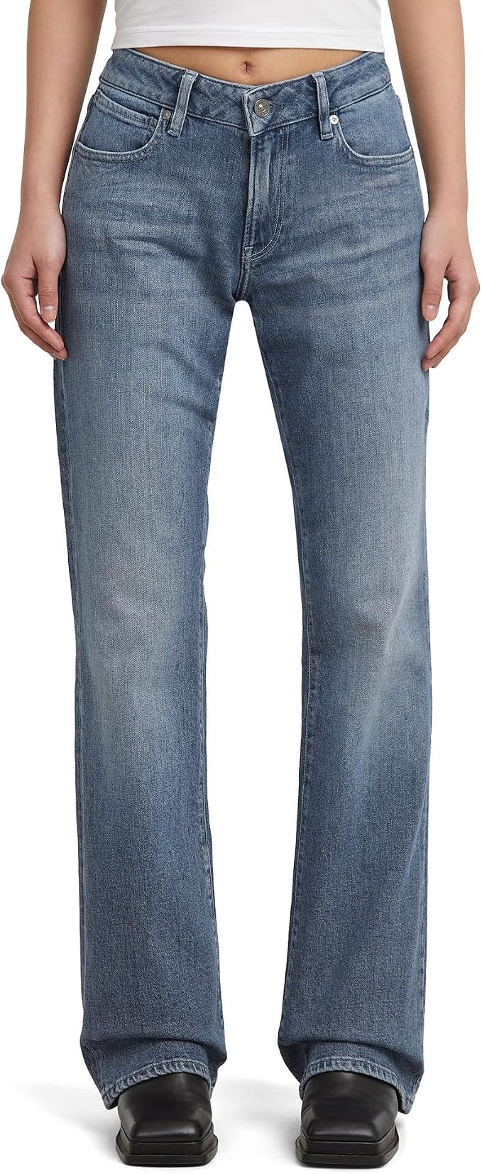 G-Star Raw - G-Low Bootcut Jean - Faded Ice Blue