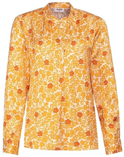 Fil Noir - Jasmin LS Shirt - Orange