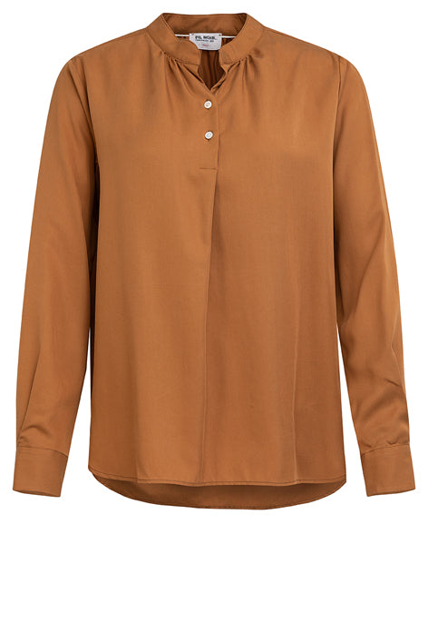 Fil Noir - Jasmin LS Shirt - Bronze