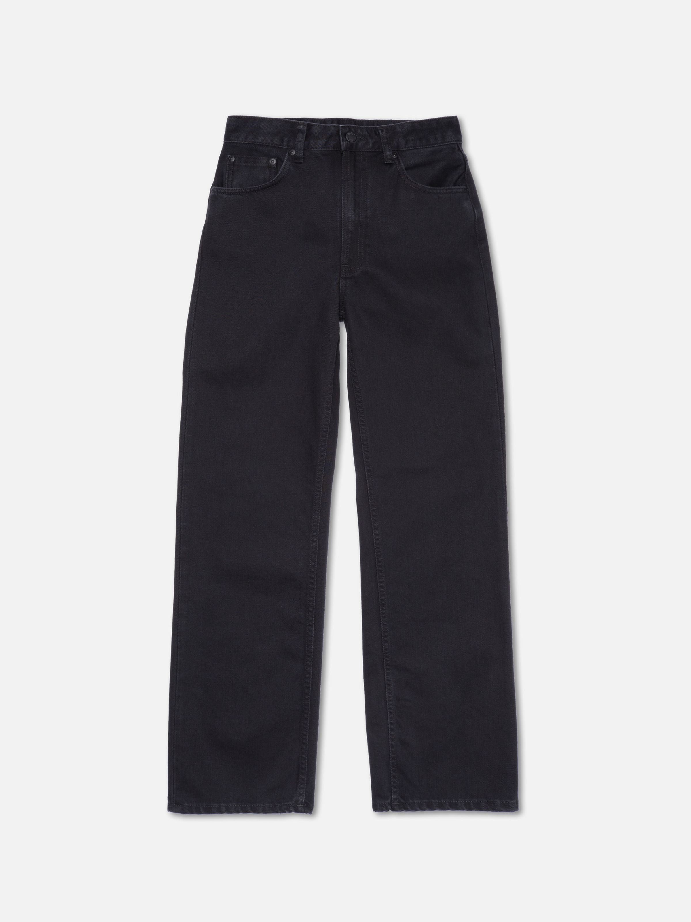 Nudie - Clean Eileen Jean - Smooth Black