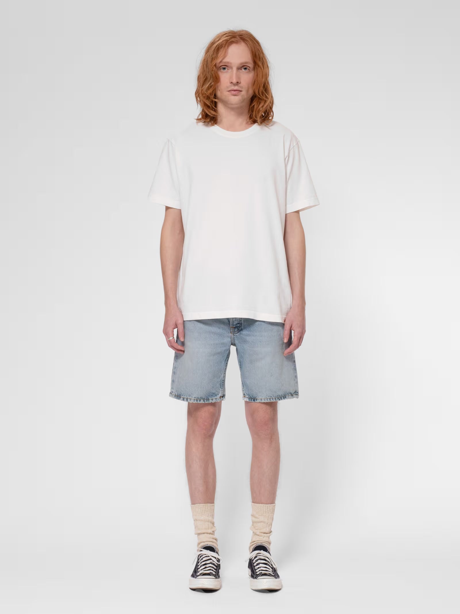 Nudie - Seth Denim Short - Sea Salt