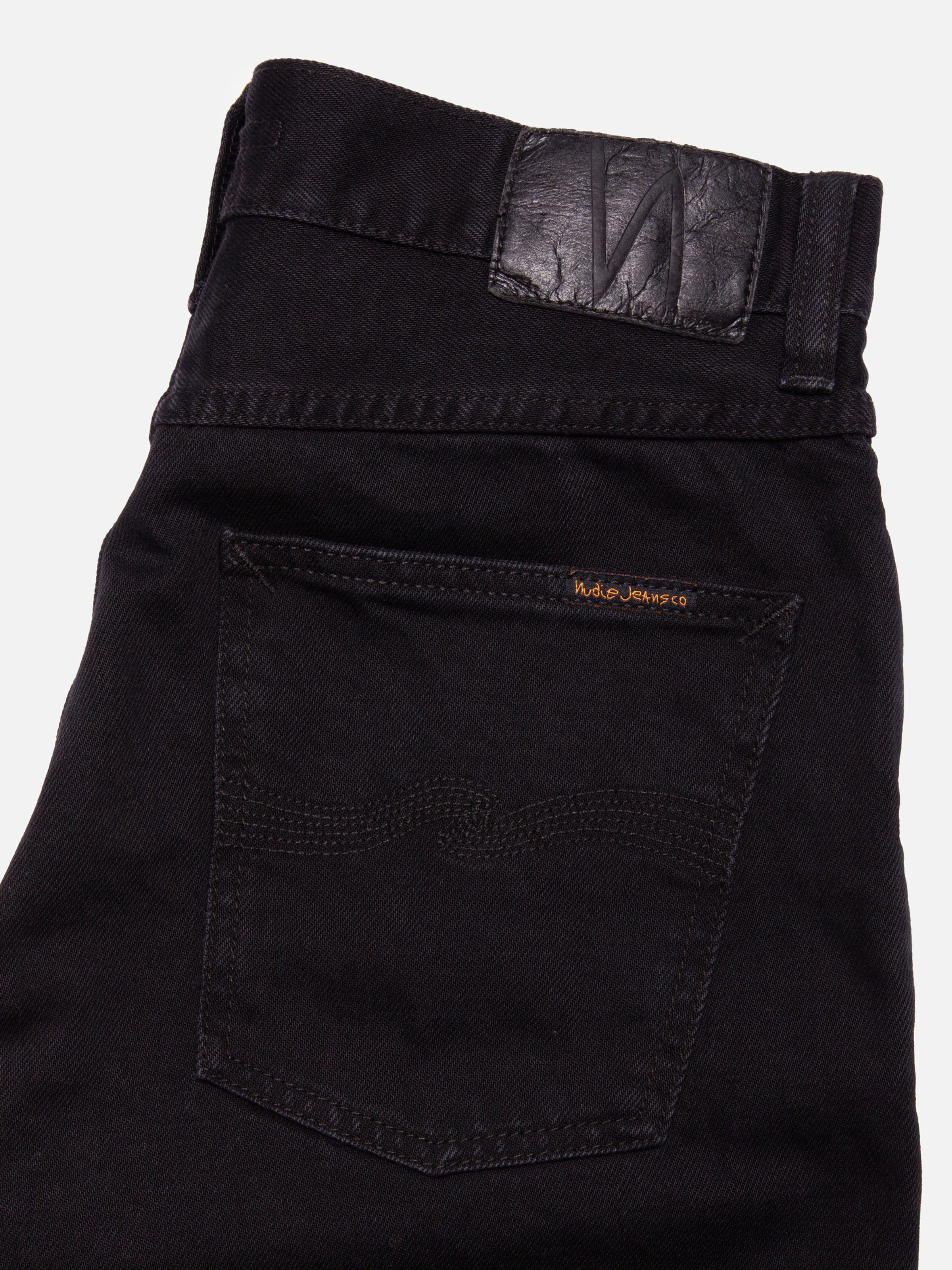 Nudie - Seth Denim Short - Aged Black
