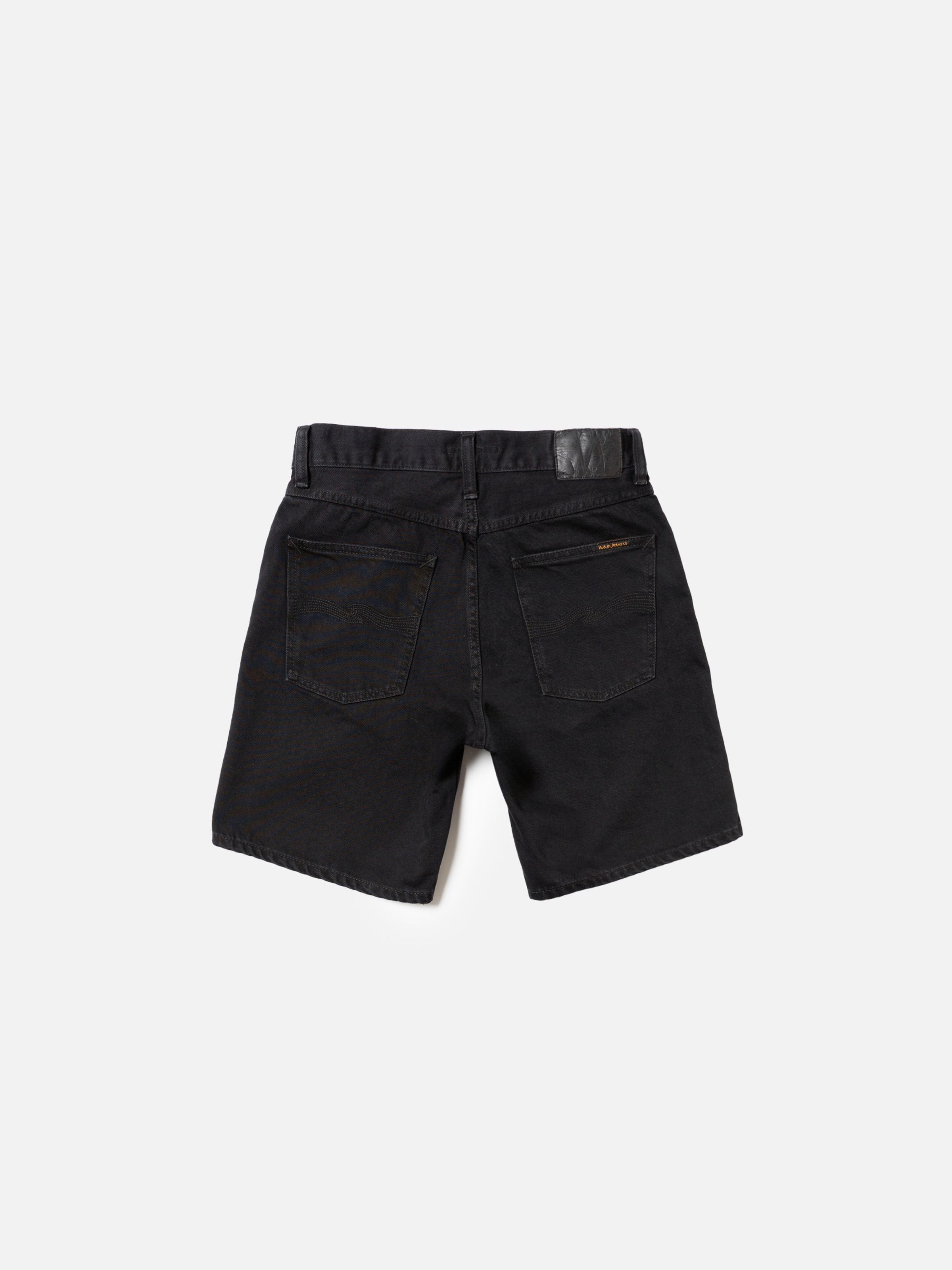 Nudie - Seth Denim Short - Aged Black