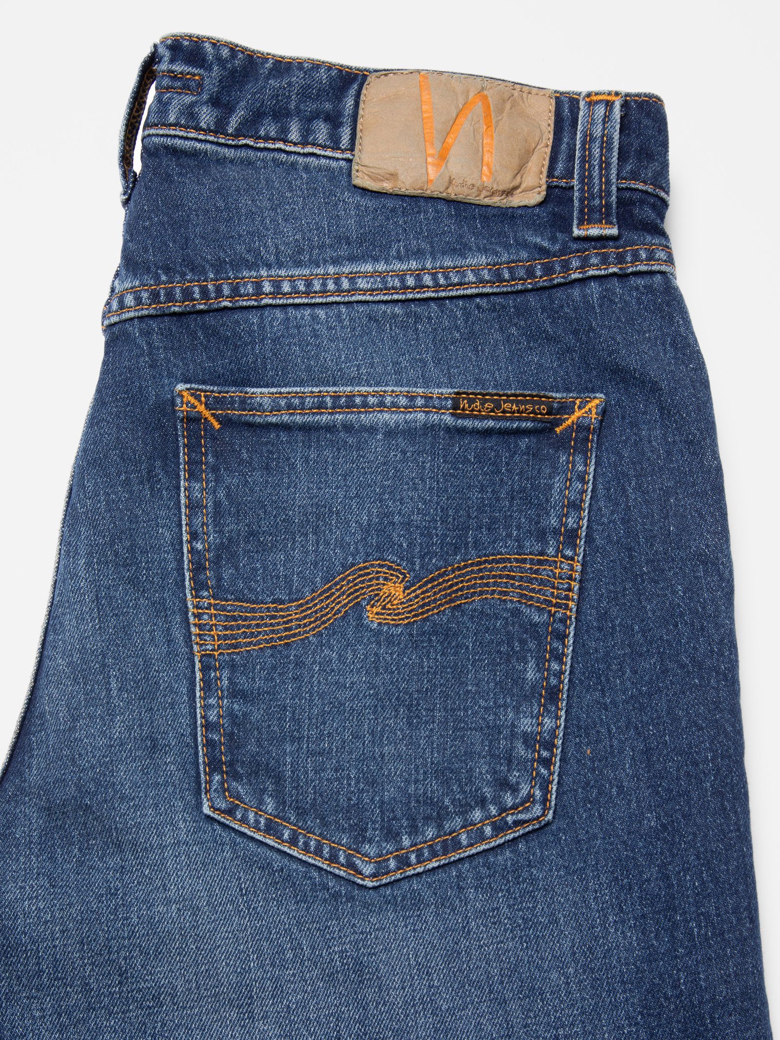 Nudie - Solid Ollie Jean - Wild Blue