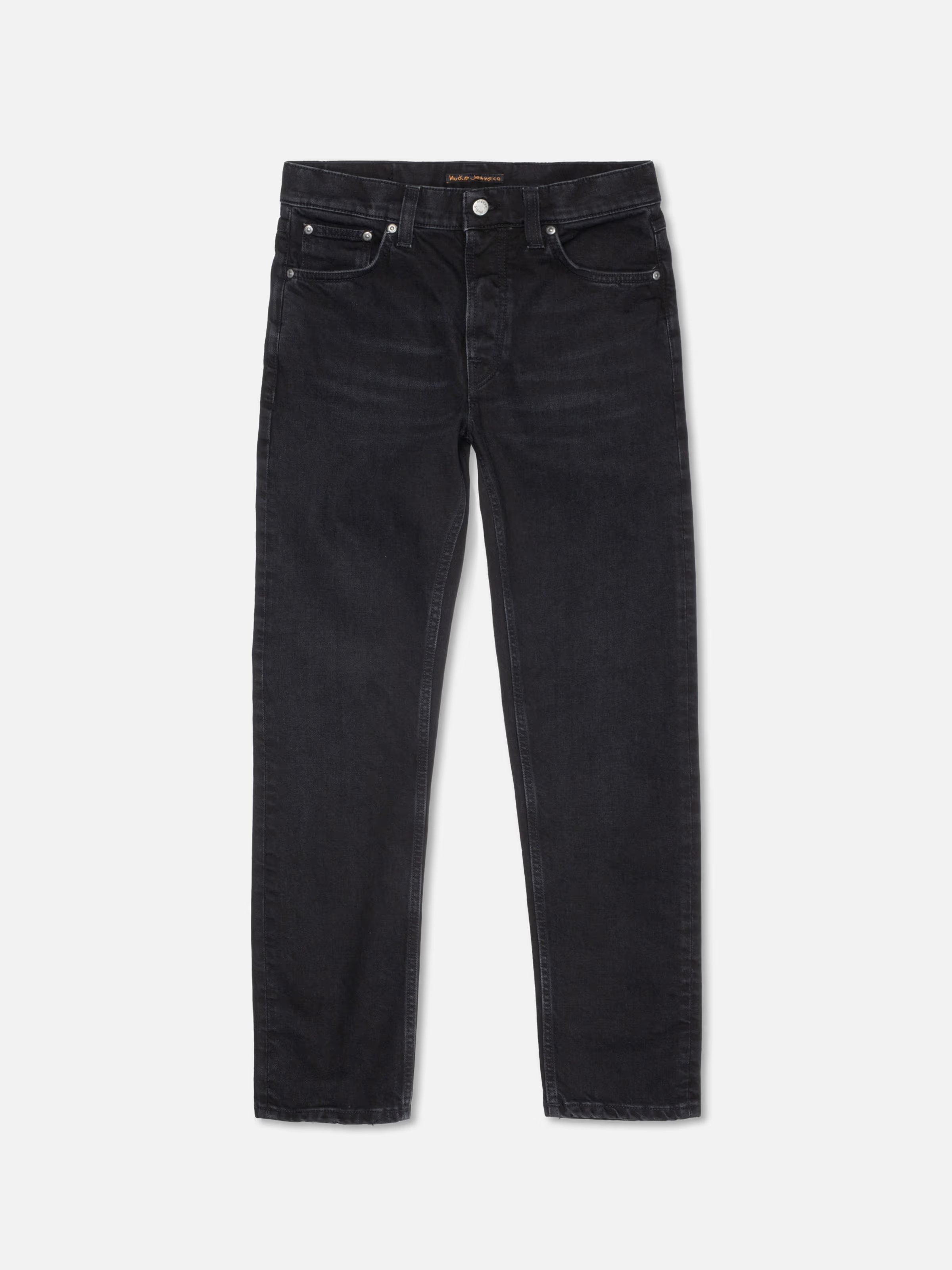 Nudie - Solid Ollie Jean - Black Steel