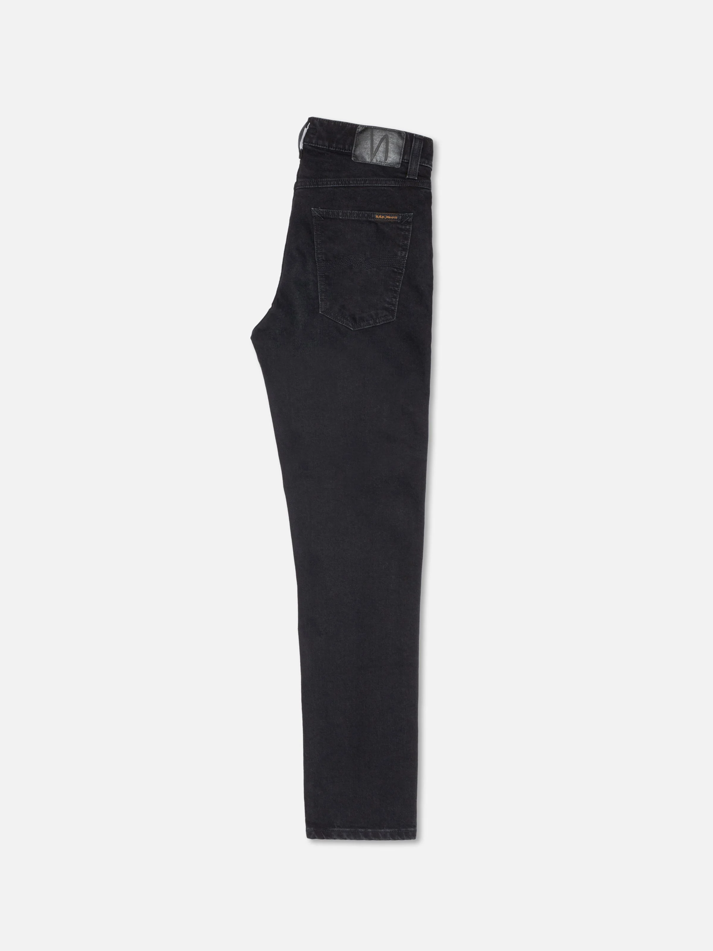 Nudie - Solid Ollie Jean - Black Steel