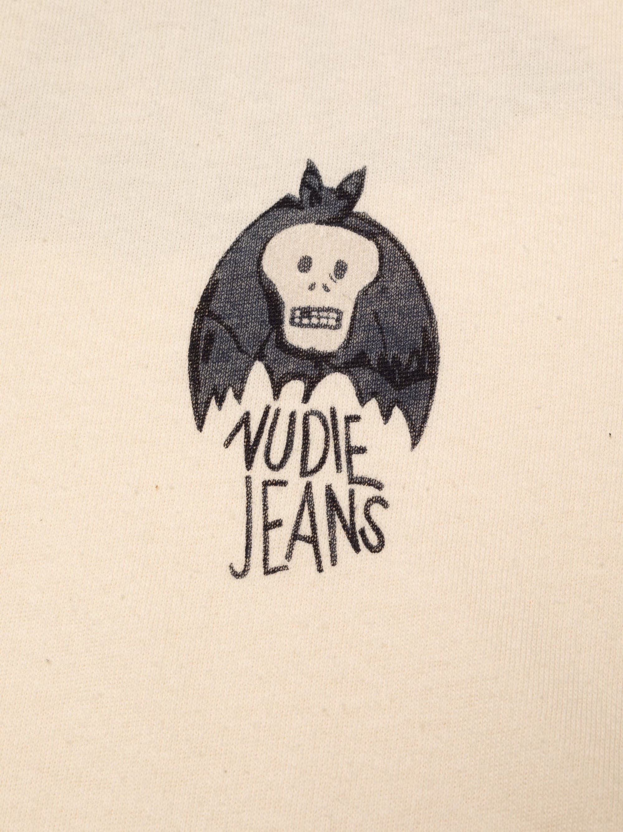 Nudie - Roy The Bat Tee - Ecru