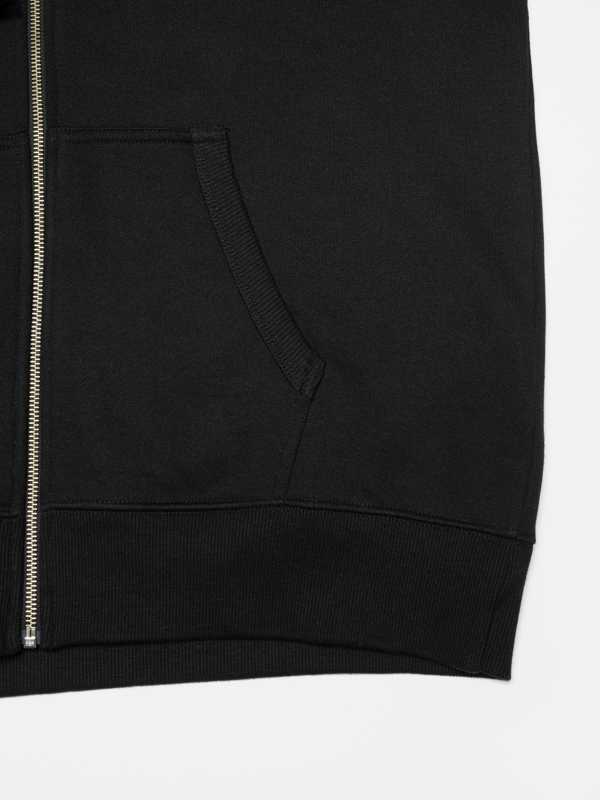Nudie - Gunde Logo Zip Hoodie - Black