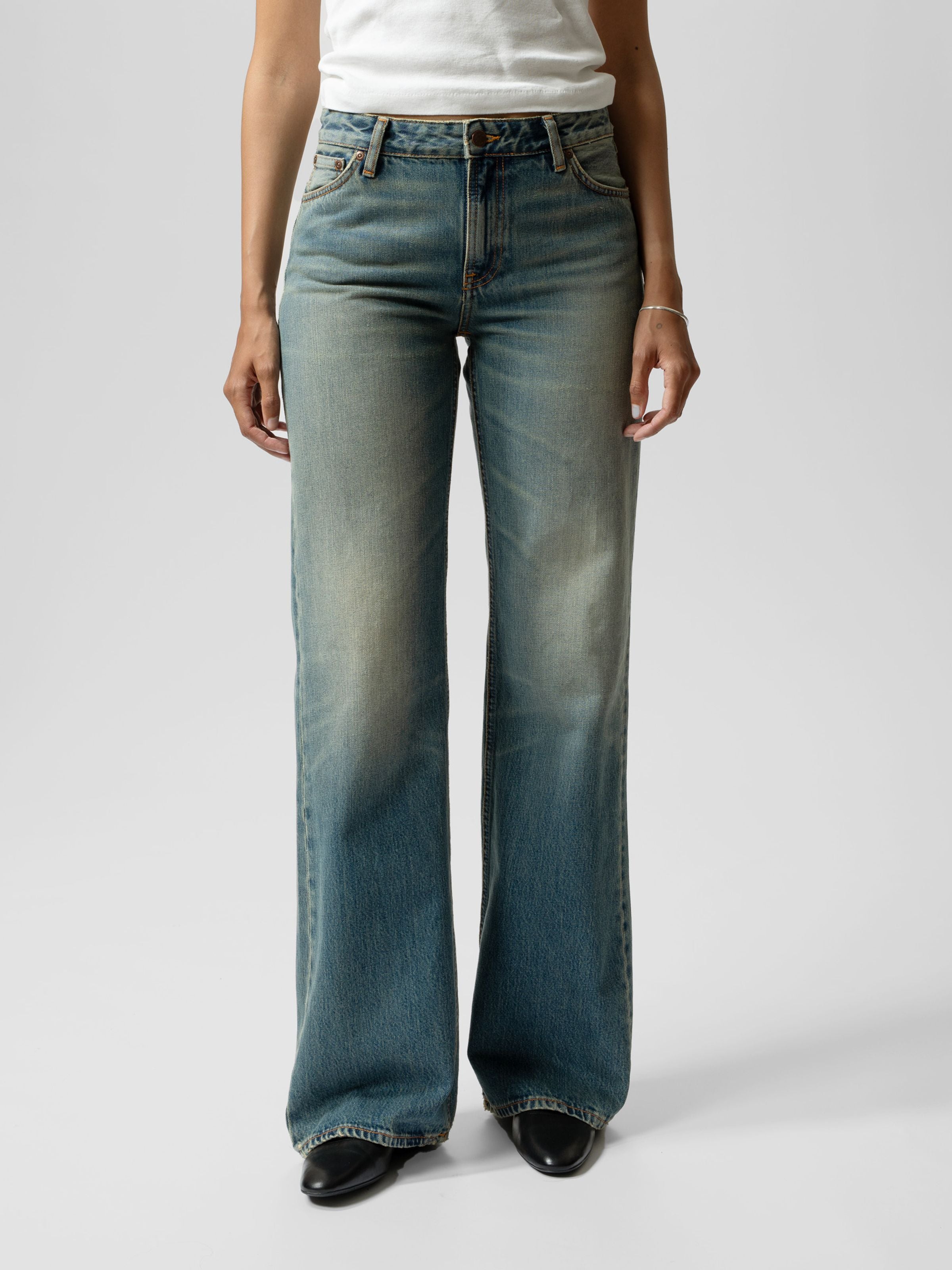 Nudie - Wide Heidi Jean - Golden Drift