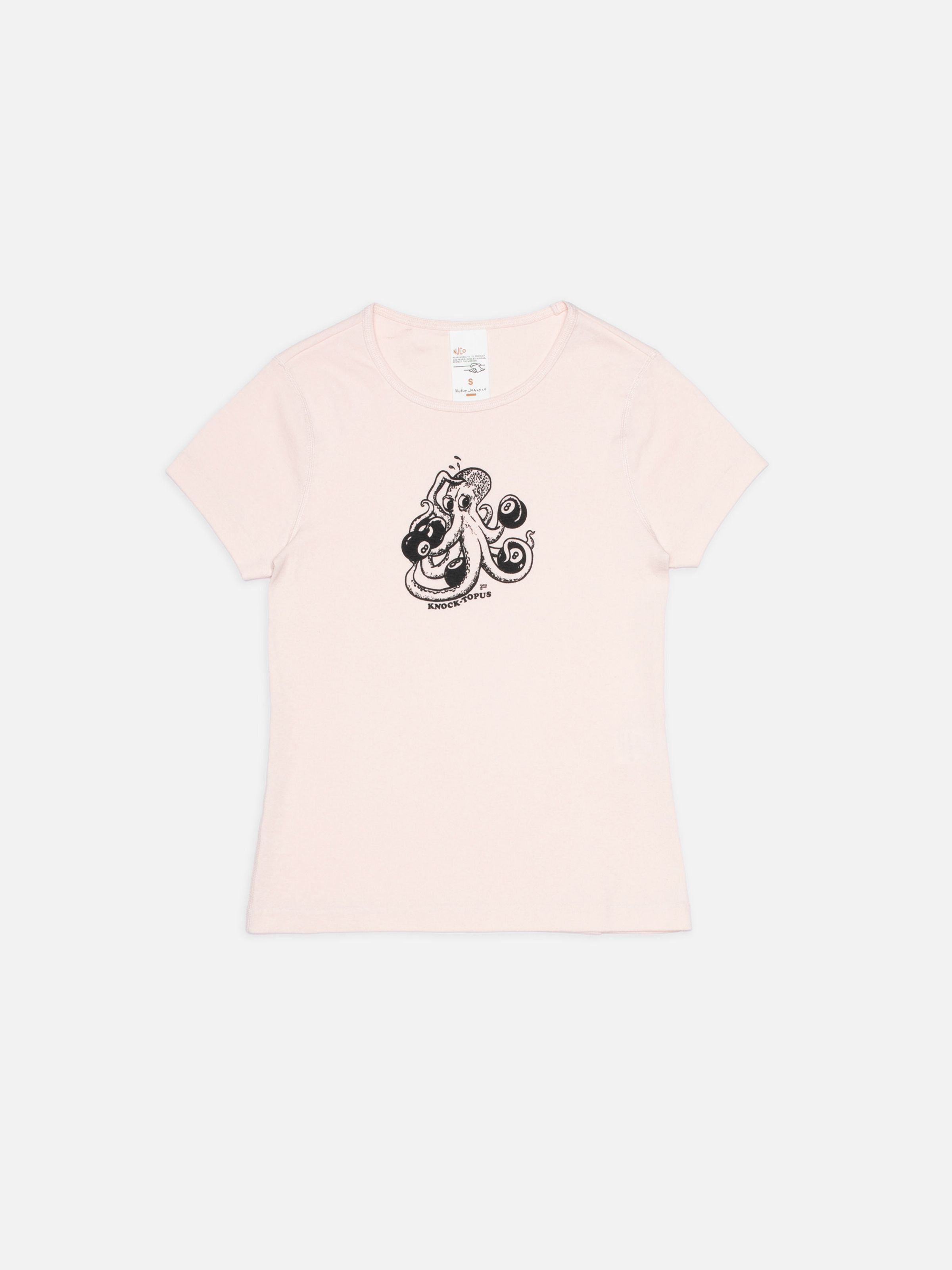 Nudie - Eve Knock-Topus Tee - Pink