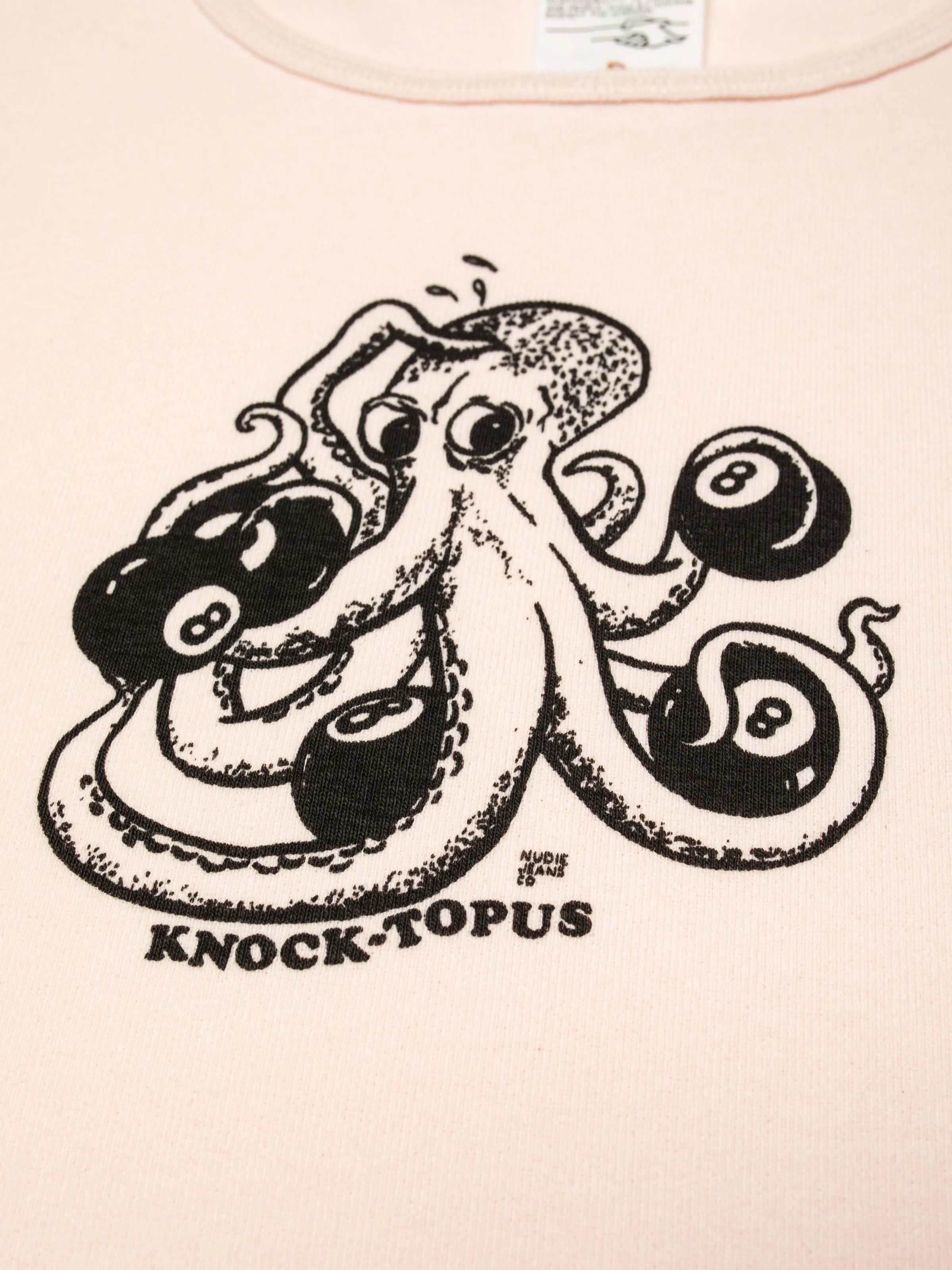 Nudie - Eve Knock-Topus Tee - Pink