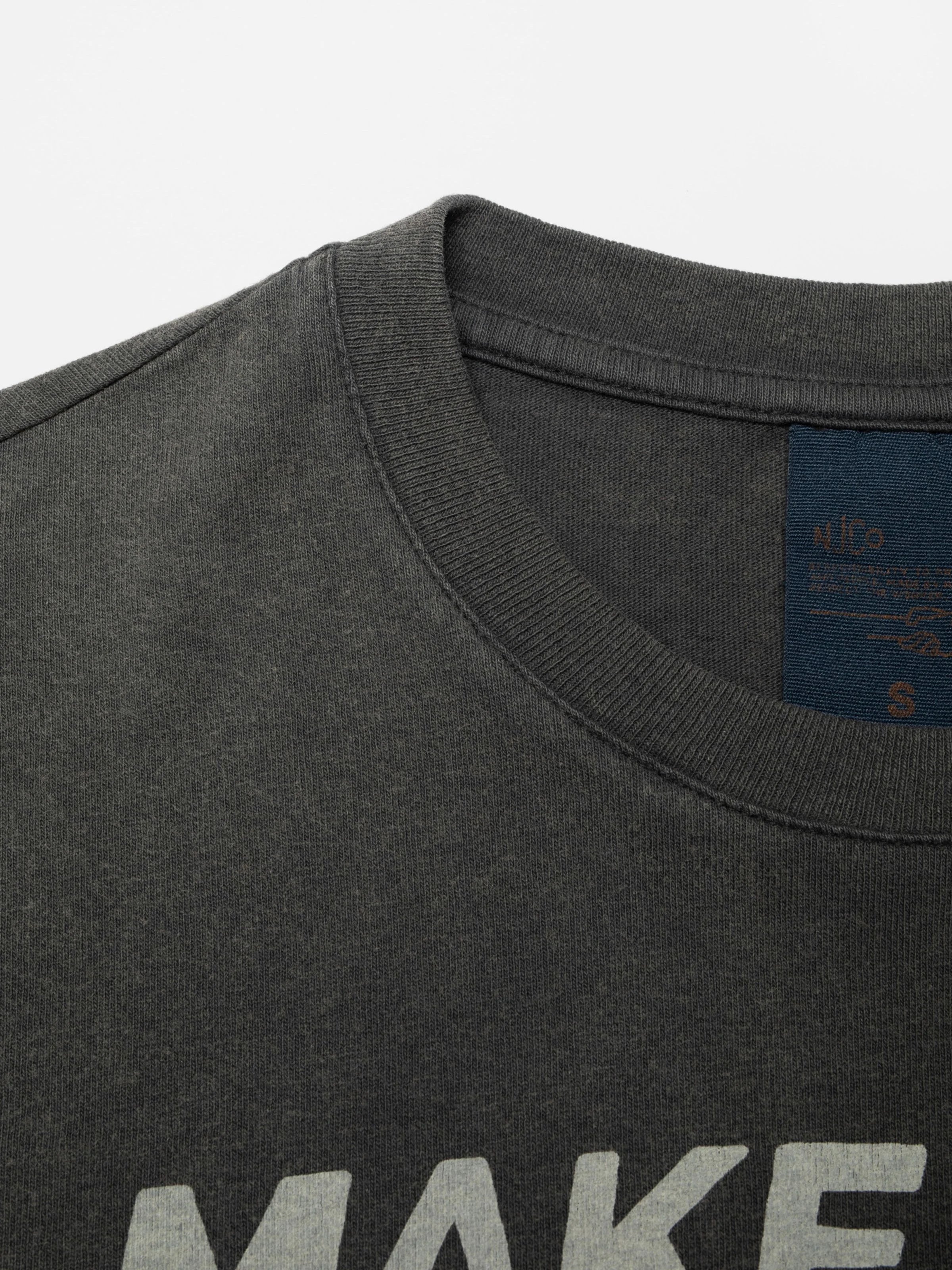 Nudie - Joni Make Sense Tee - Antracite