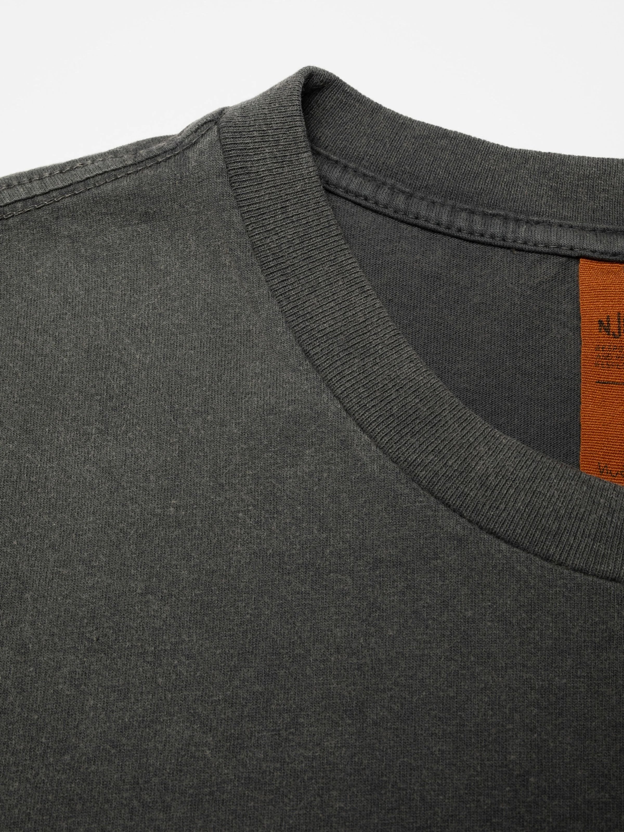Nudie - Roy Easy Cloud Tee - Antracite