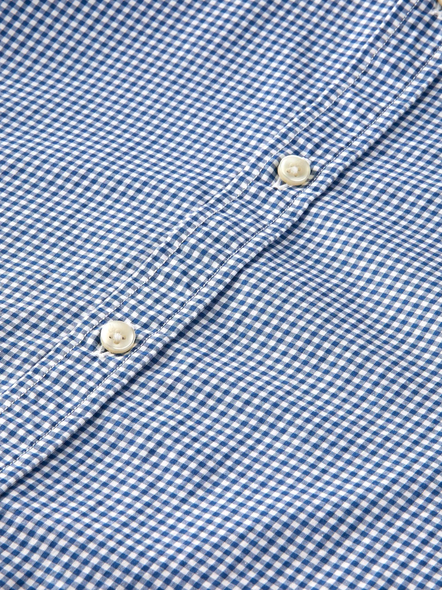 Scotch & Soda - Yarn-Dyed Slim Fit Poplin Shirt - Blue Check