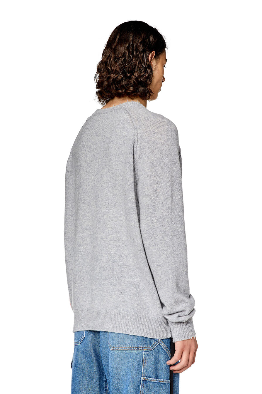 Diesel - K-Saria Knit Sweater - Grey
