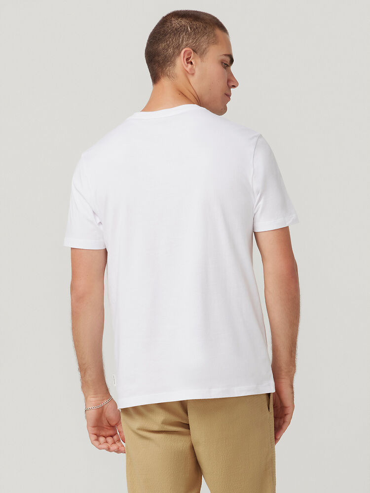 Ben Sherman - Shock Target Print Tee - White