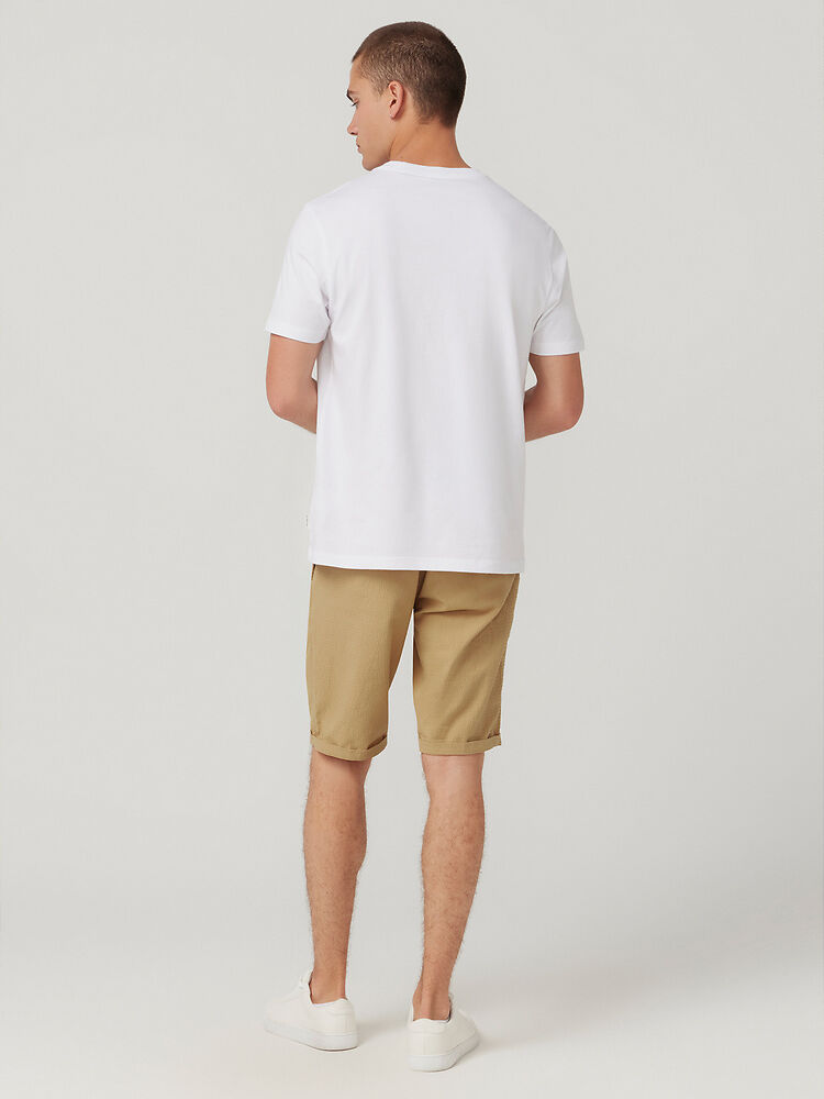 Ben Sherman - Shock Target Print Tee - White