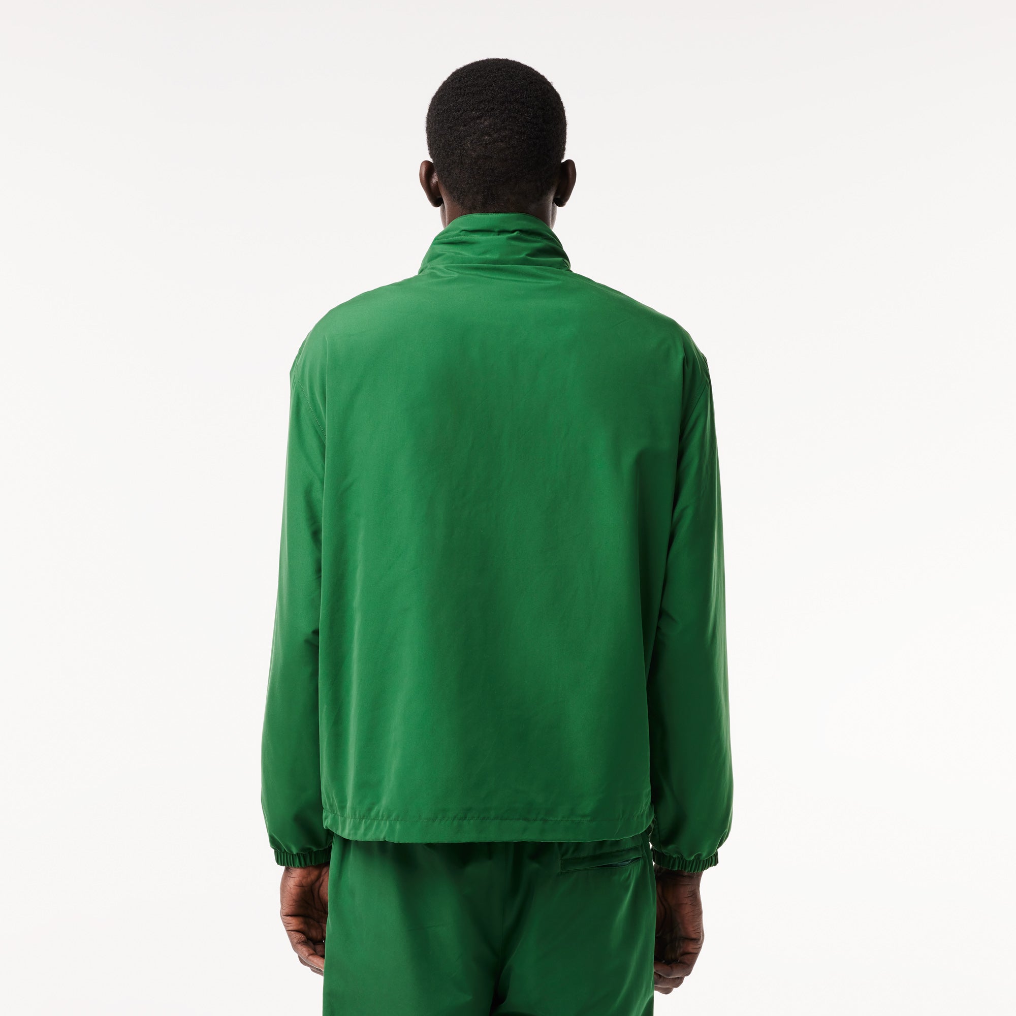 Lacoste - Sportsuit Removal Hood Jacket - Pine Green