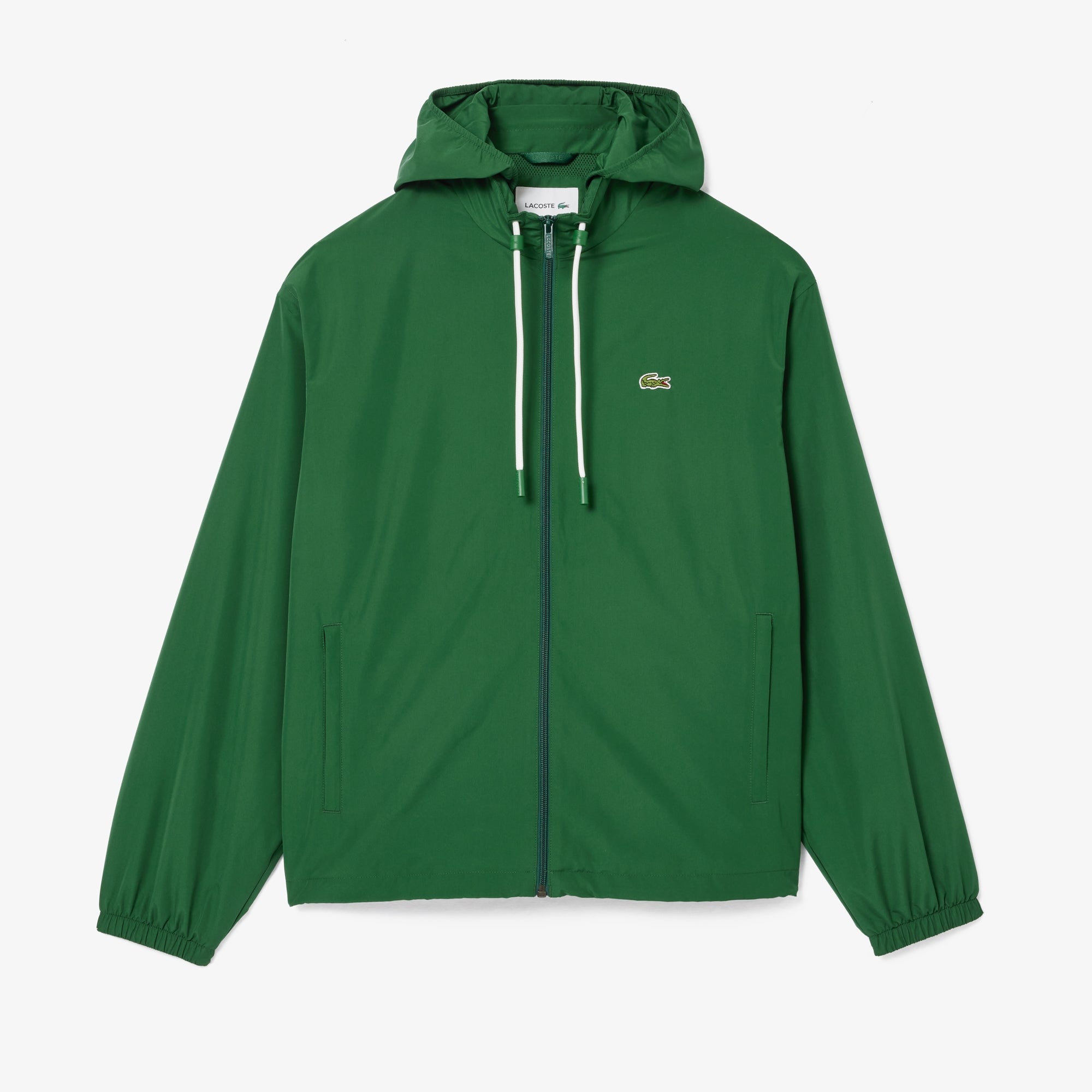 Lacoste - Sportsuit Removal Hood Jacket - Pine Green