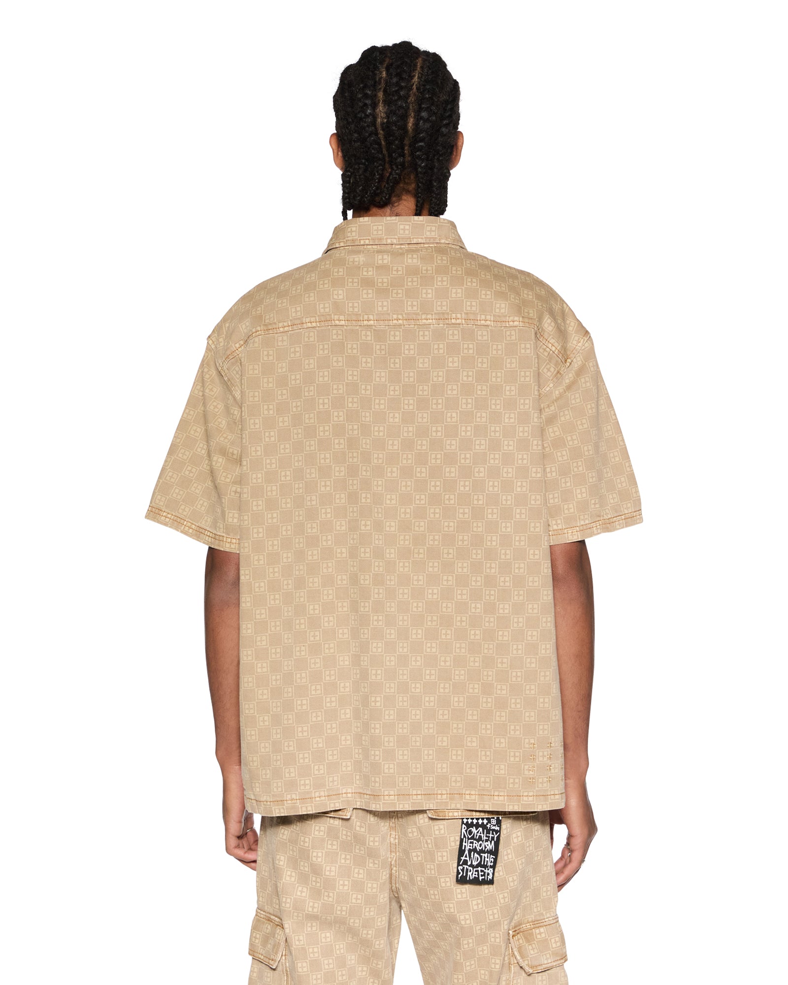 Ksubi - Box Denim SS Shirt - Tan