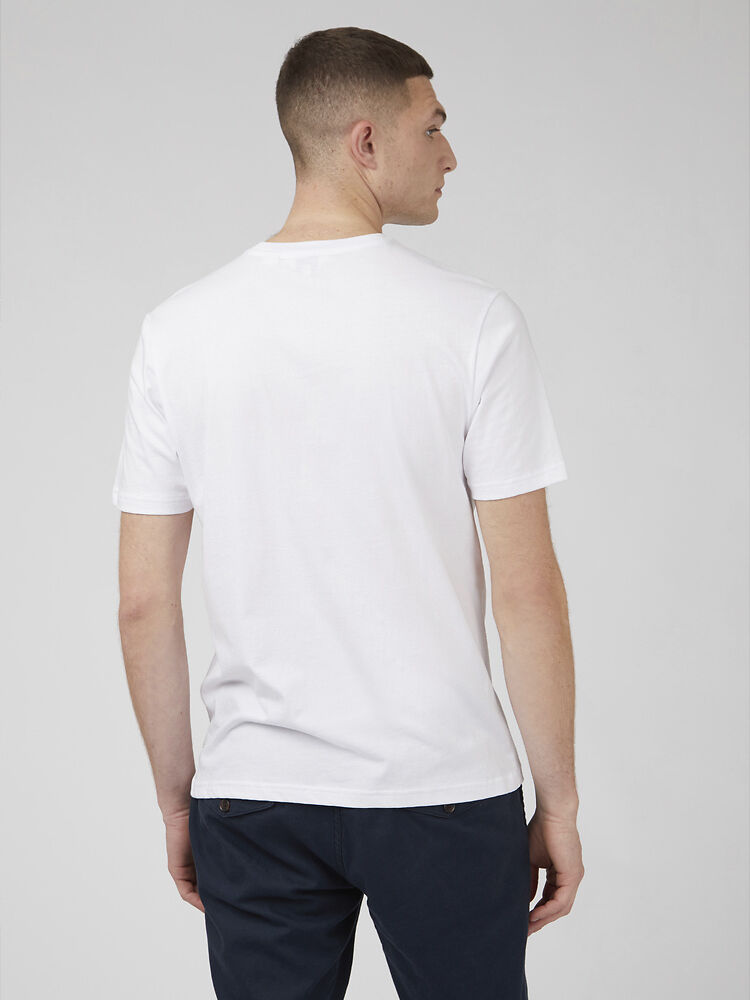 Ben Sherman - Scooter Vibes Tee - White
