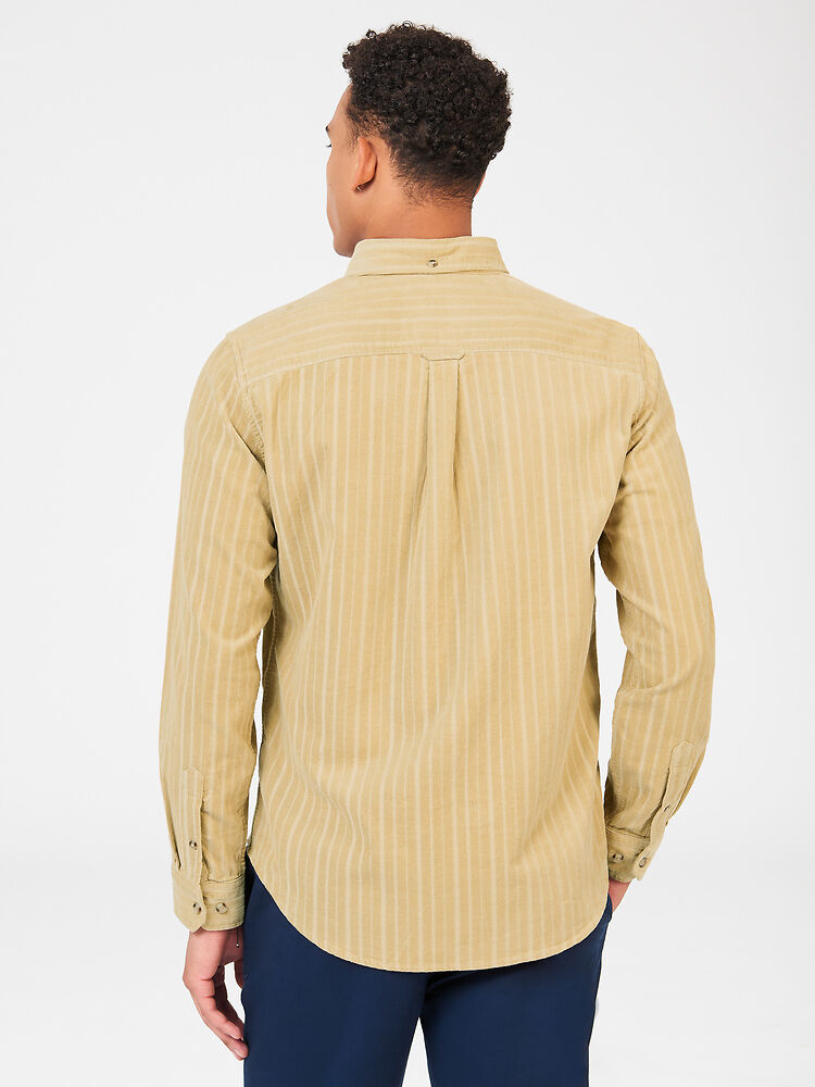 Ben Sherman - Cord LS Shirt - Stone