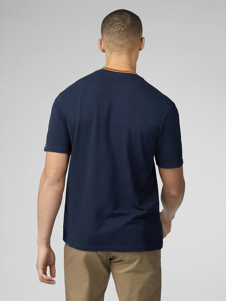 Ben Sherman - Pique Pocket Tee - Dark Navy