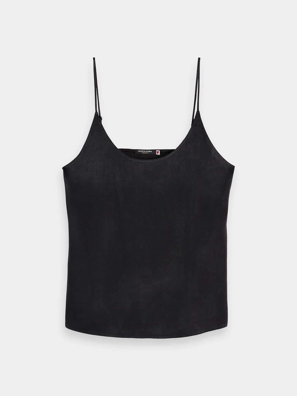 Maison Scotch - Essentials Jersey Woven Tank - Black