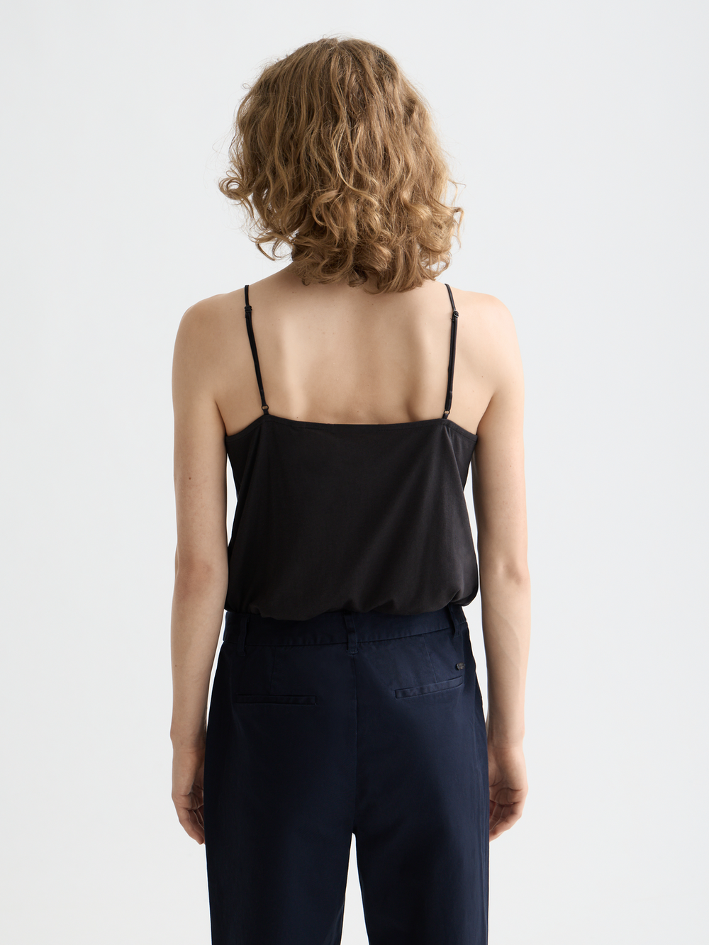 Maison Scotch - Essentials Jersey Woven Tank - Black