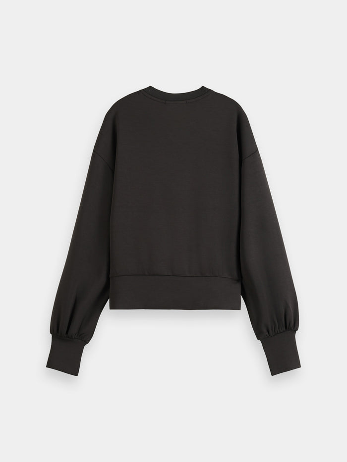 Maison Scotch - Modal Sweatshirt - Black