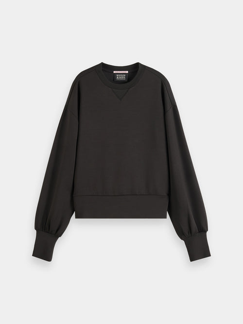 Maison Scotch - Modal Sweatshirt - Black