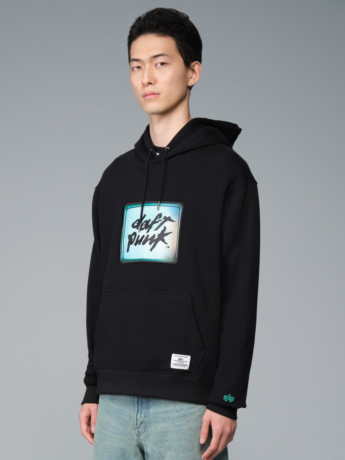 Alpha Ind. - Daft Punk X Alpha Essential Hoodie - Black