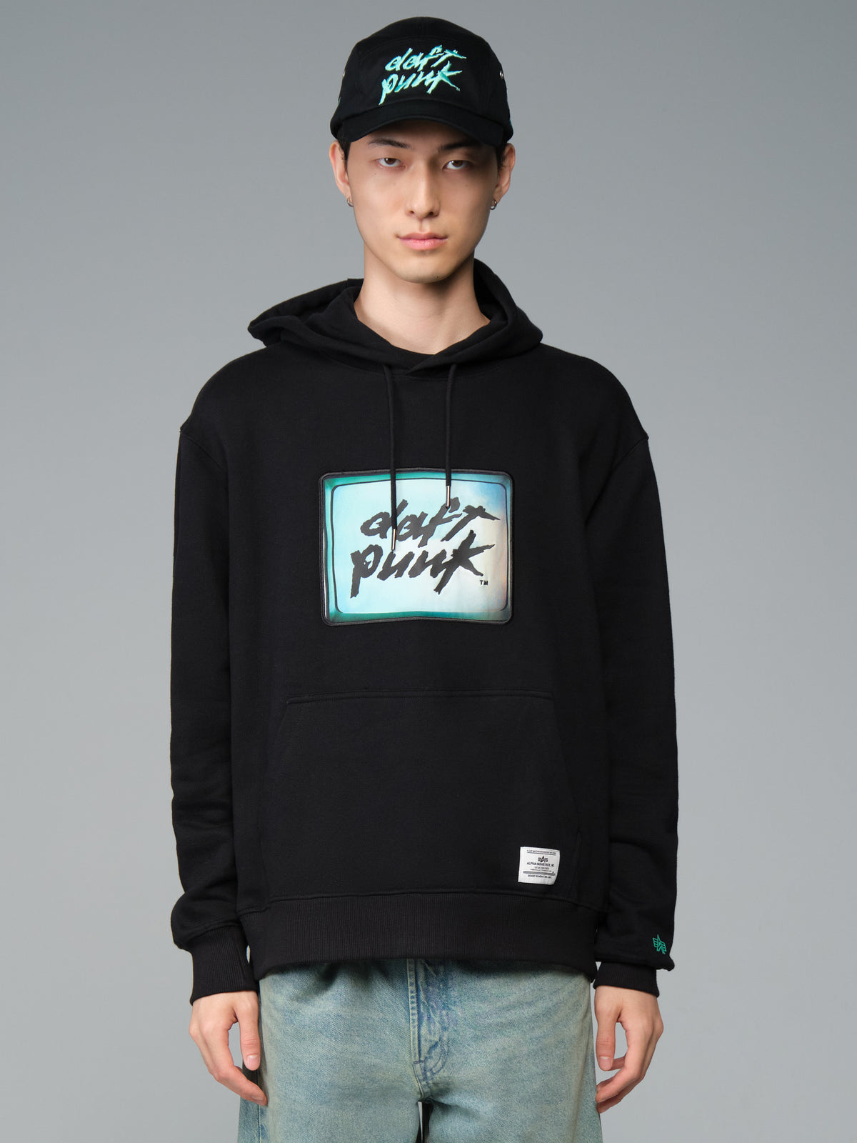 Alpha Ind. - Daft Punk X Alpha Essential Hoodie - Black