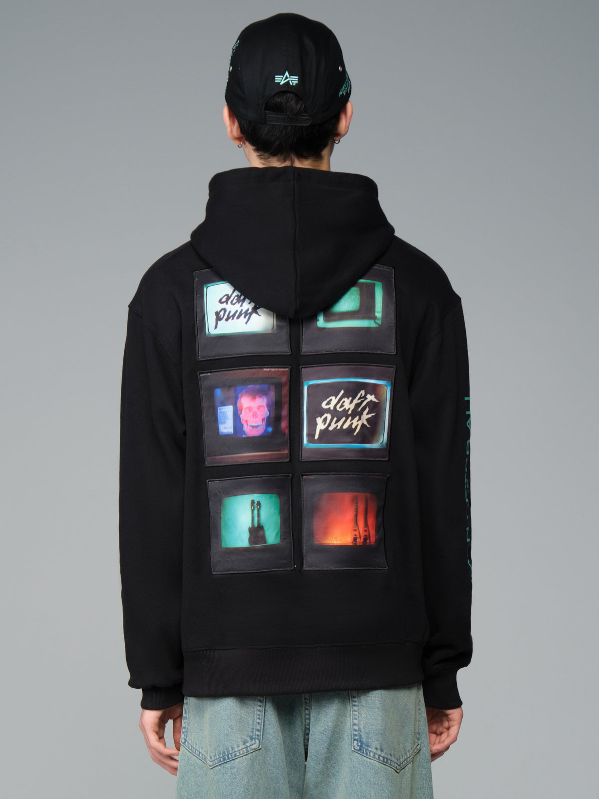 Alpha Ind. - Daft Punk X Alpha Essential Hoodie - Black