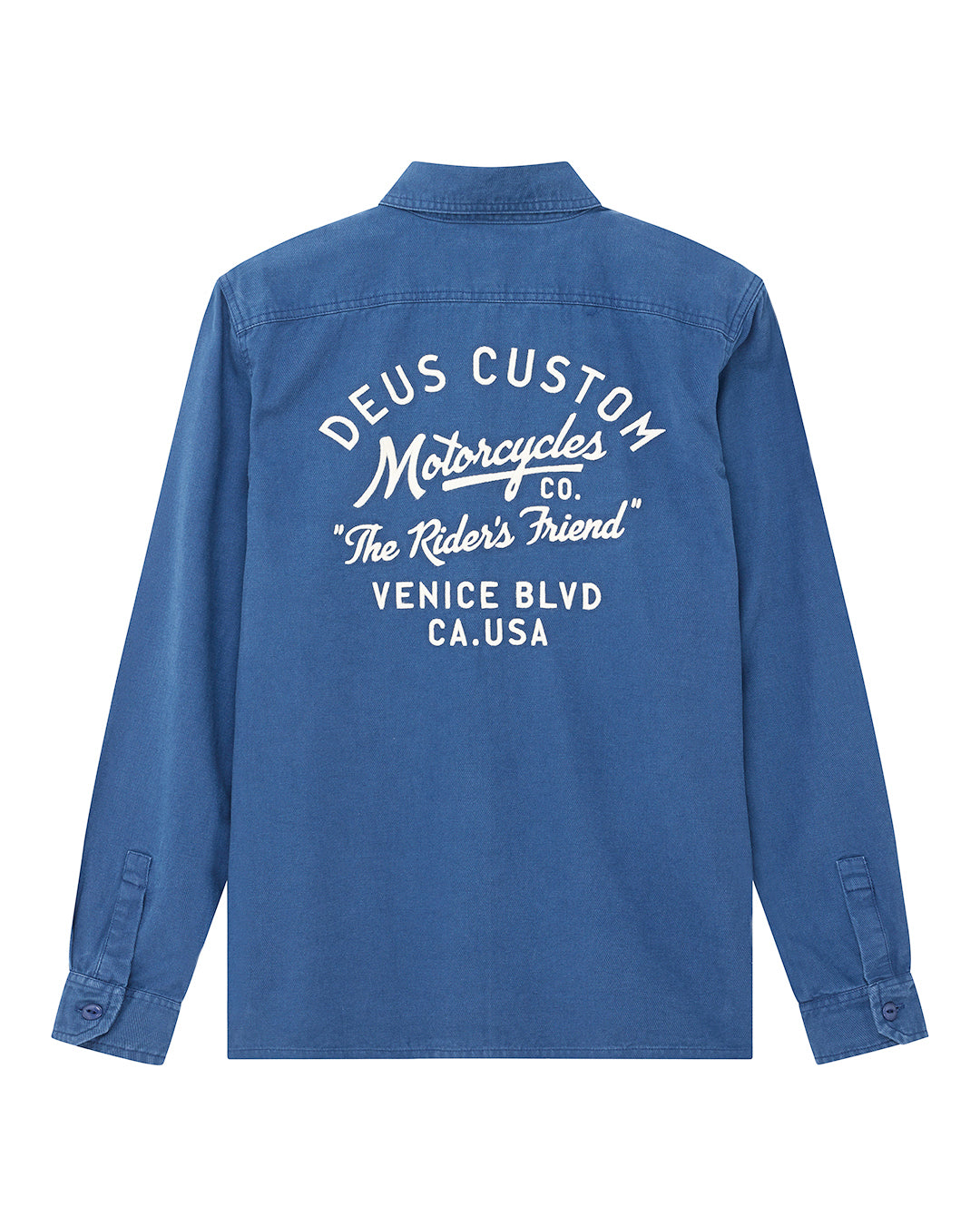 Deus - Nomad LS Shirt - Mechanic Blue