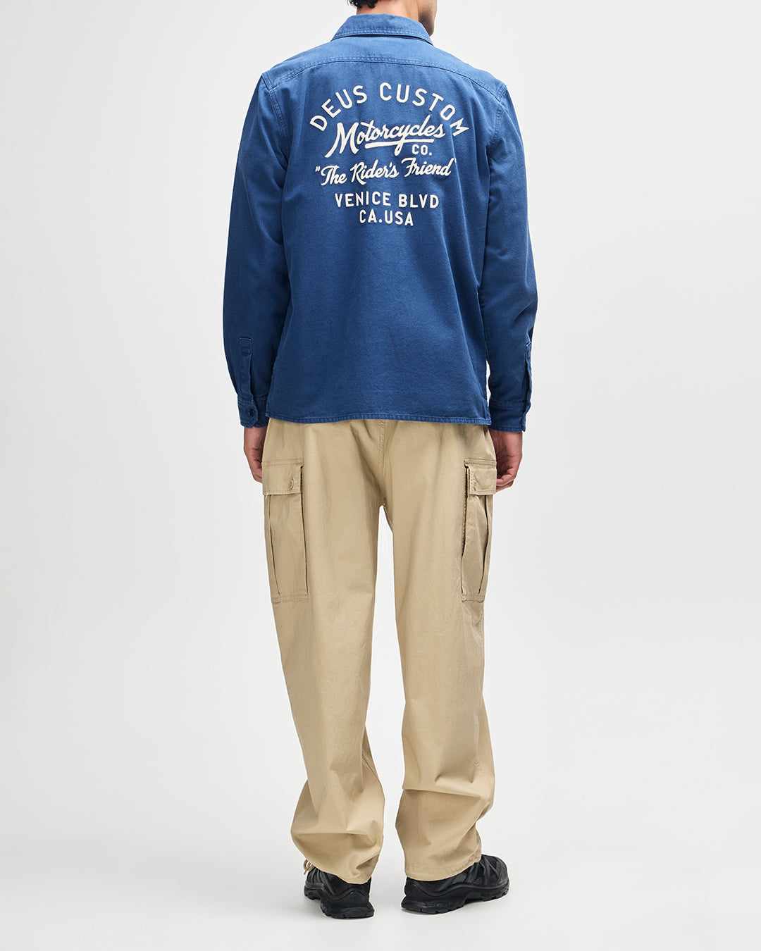 Deus - Nomad LS Shirt - Mechanic Blue