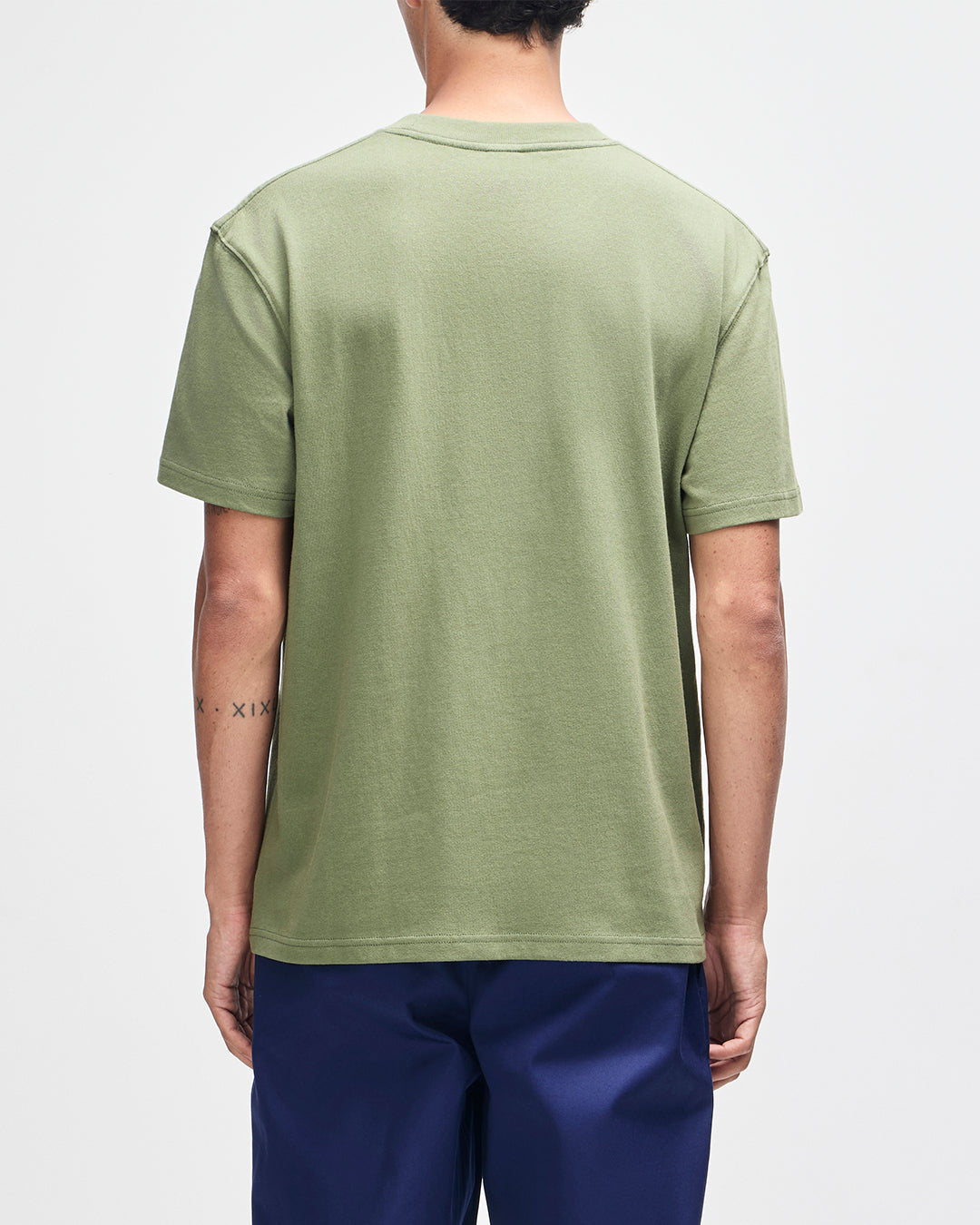 Deus - Pill Logo Tee - Pine Green