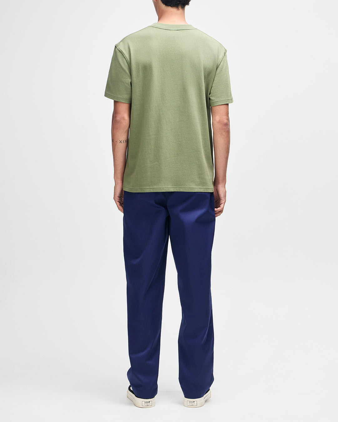 Deus - Pill Logo Tee - Pine Green