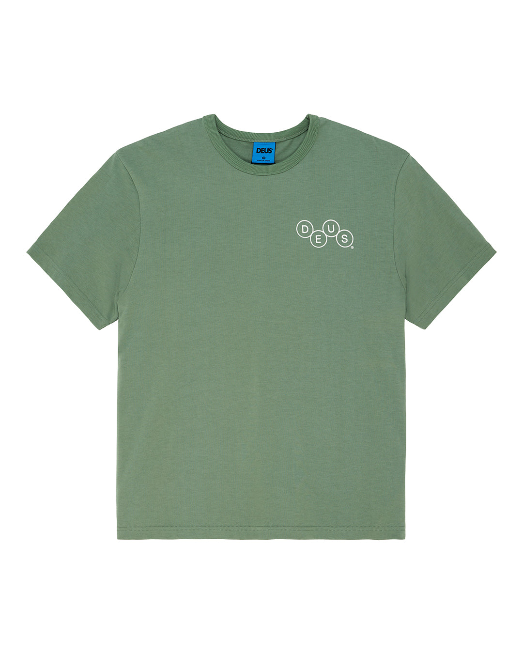 Deus - Mechanism Tee - Loden Frost Green